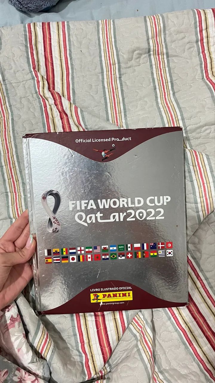 Álbum capa dura- copa do mundo 2022