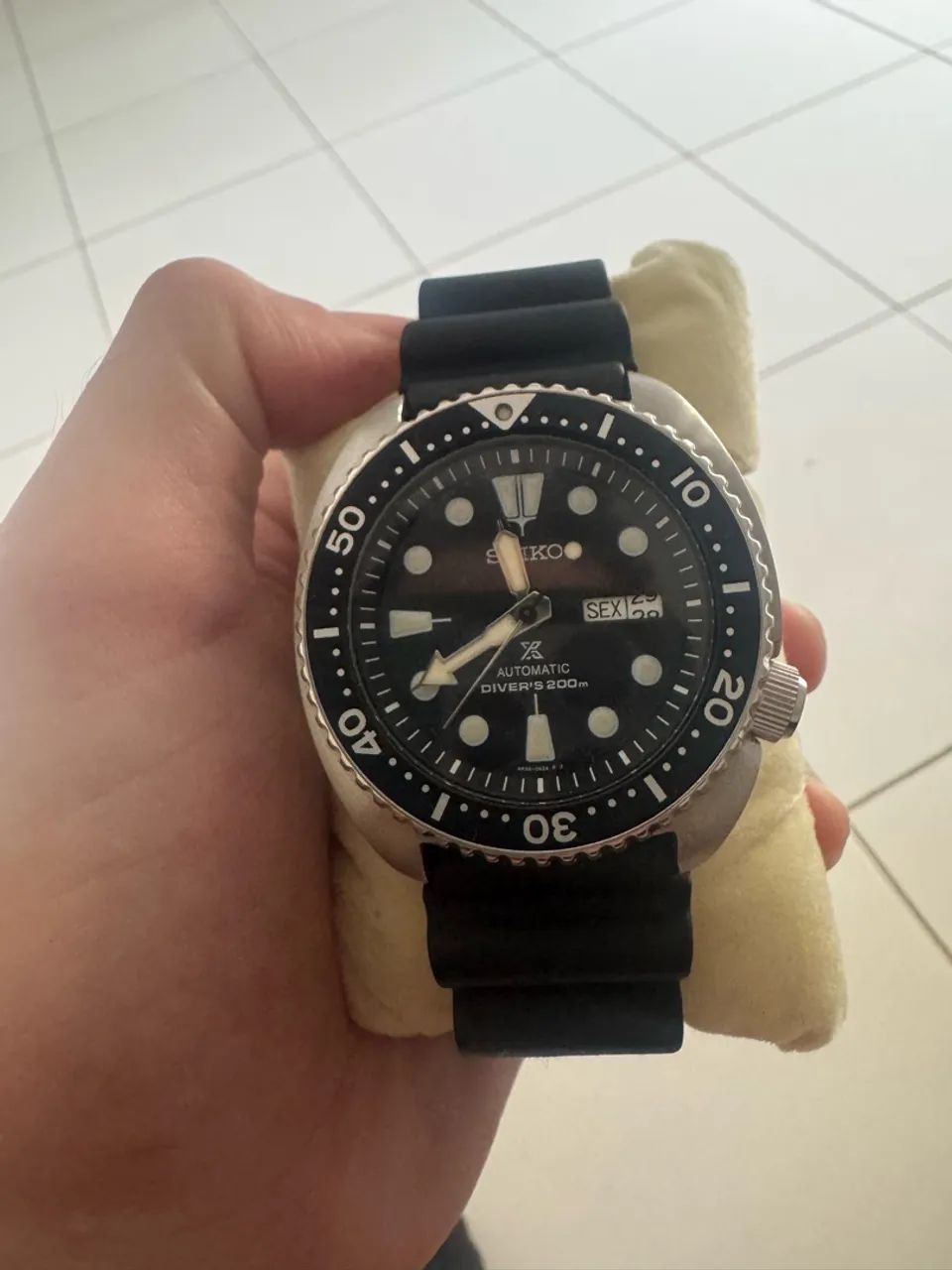 Relógio Seiko Turtle 