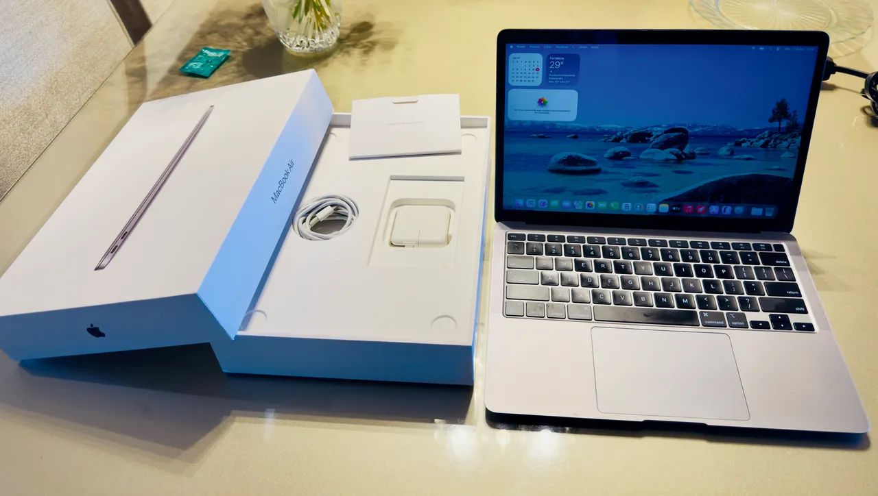 MacBook Air M1 2021 - original - caixa e NF de compra - Foto 4