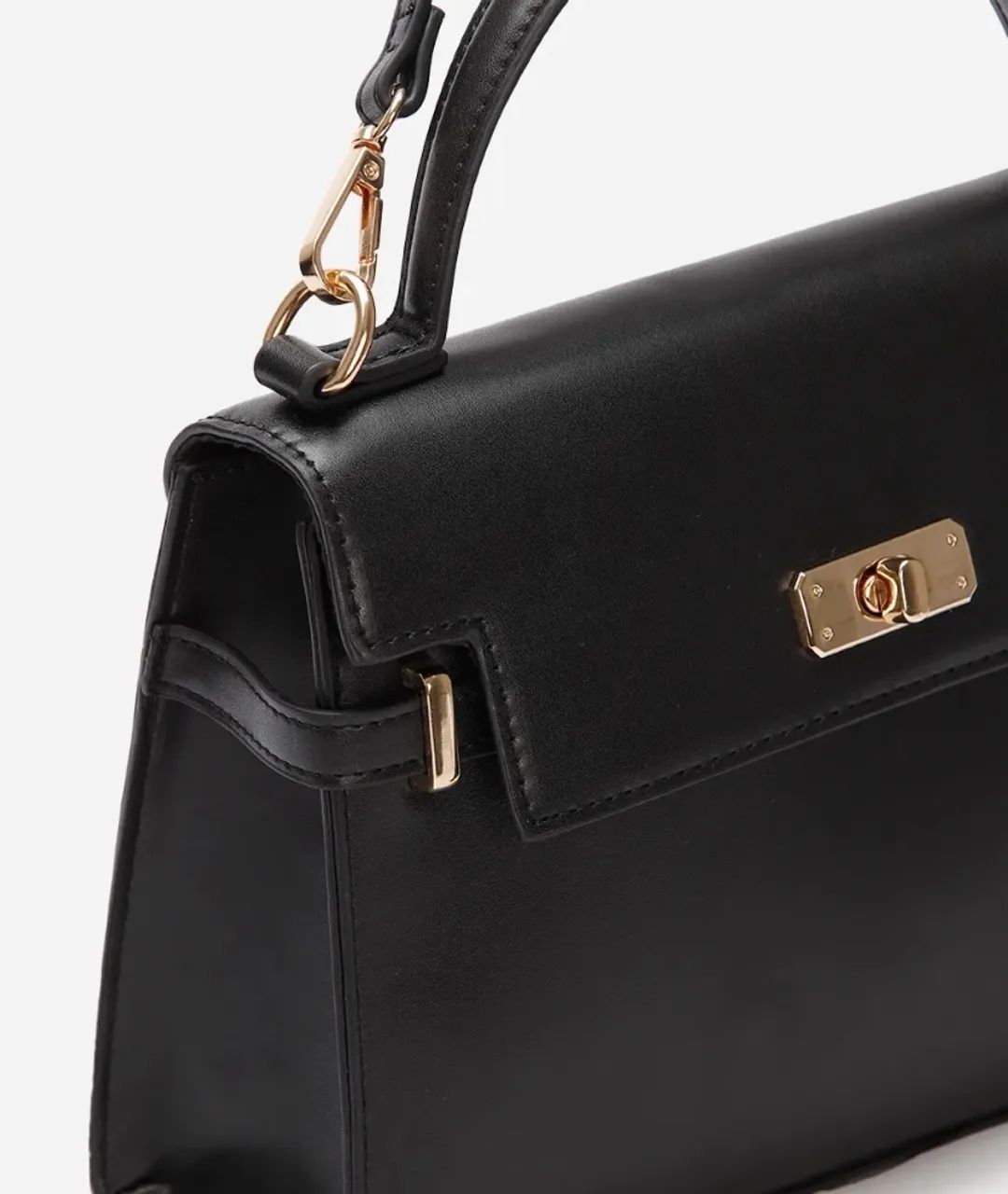 Bolsa feminina preta  - Foto 4