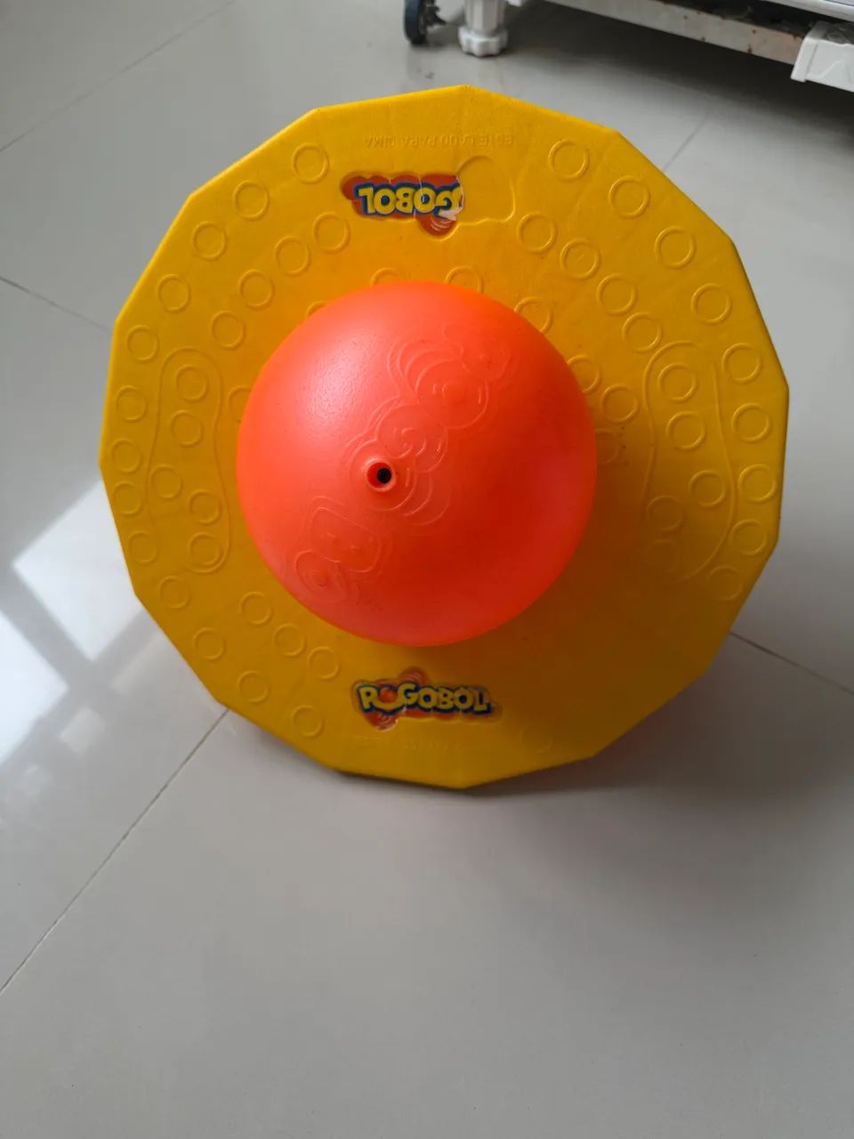 Pogobol Amarelo e Laranja - Ótimo Estado - Foto 2