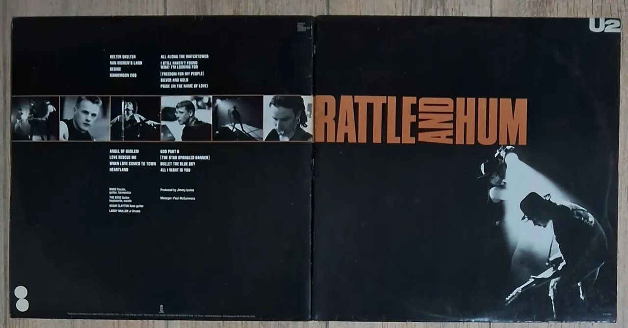 2 Discos de Vinil U2 - Rattle And Hum e October - Foto 4