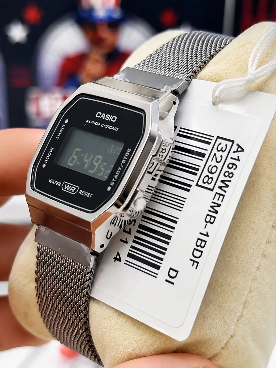 Relógio Casio A-168WEMB novo - Foto 3