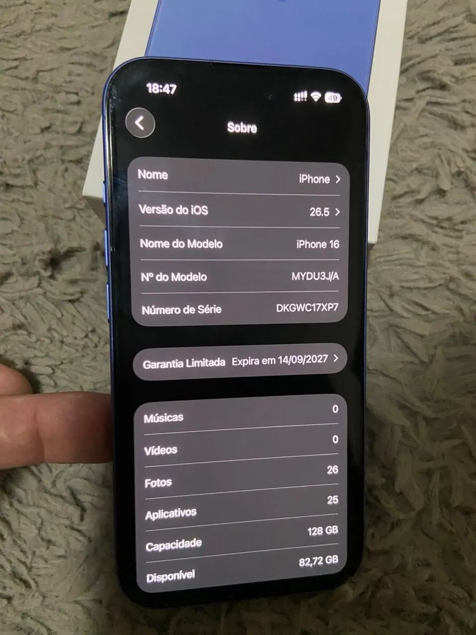 iPhone 16 novo na garantia Apple   - Foto 3