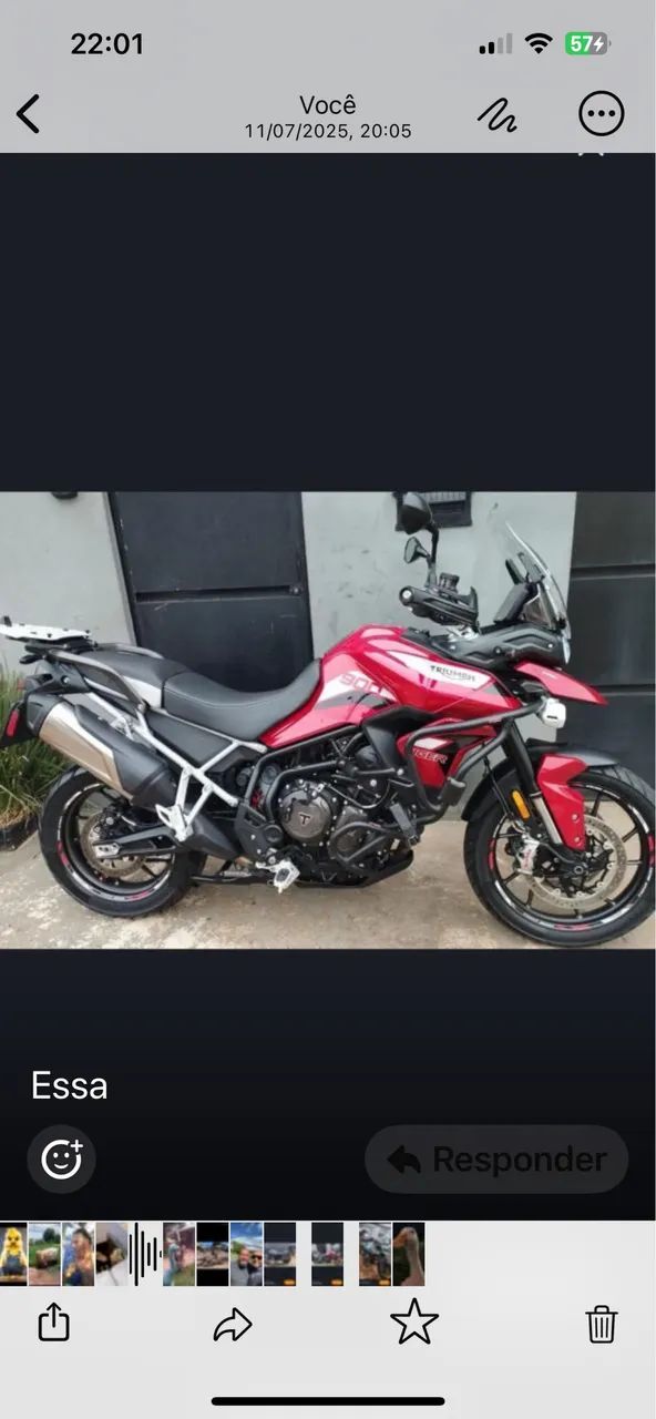 Tiger 900 bem cuidada  - Foto 4