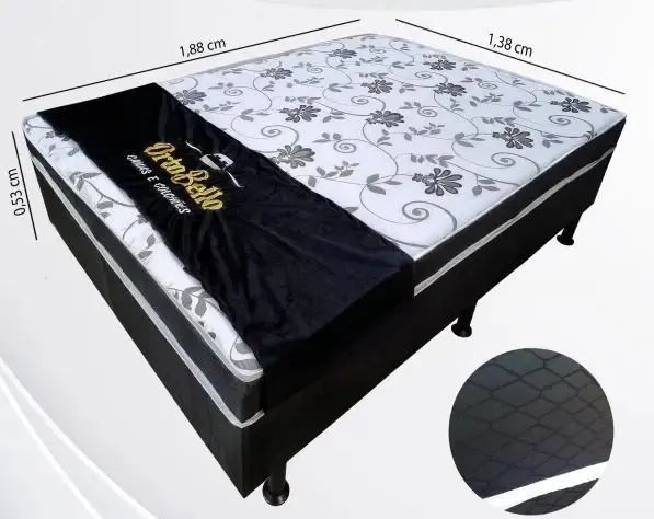 Cama box conjugada Casal D20 - ORTOBELLO
