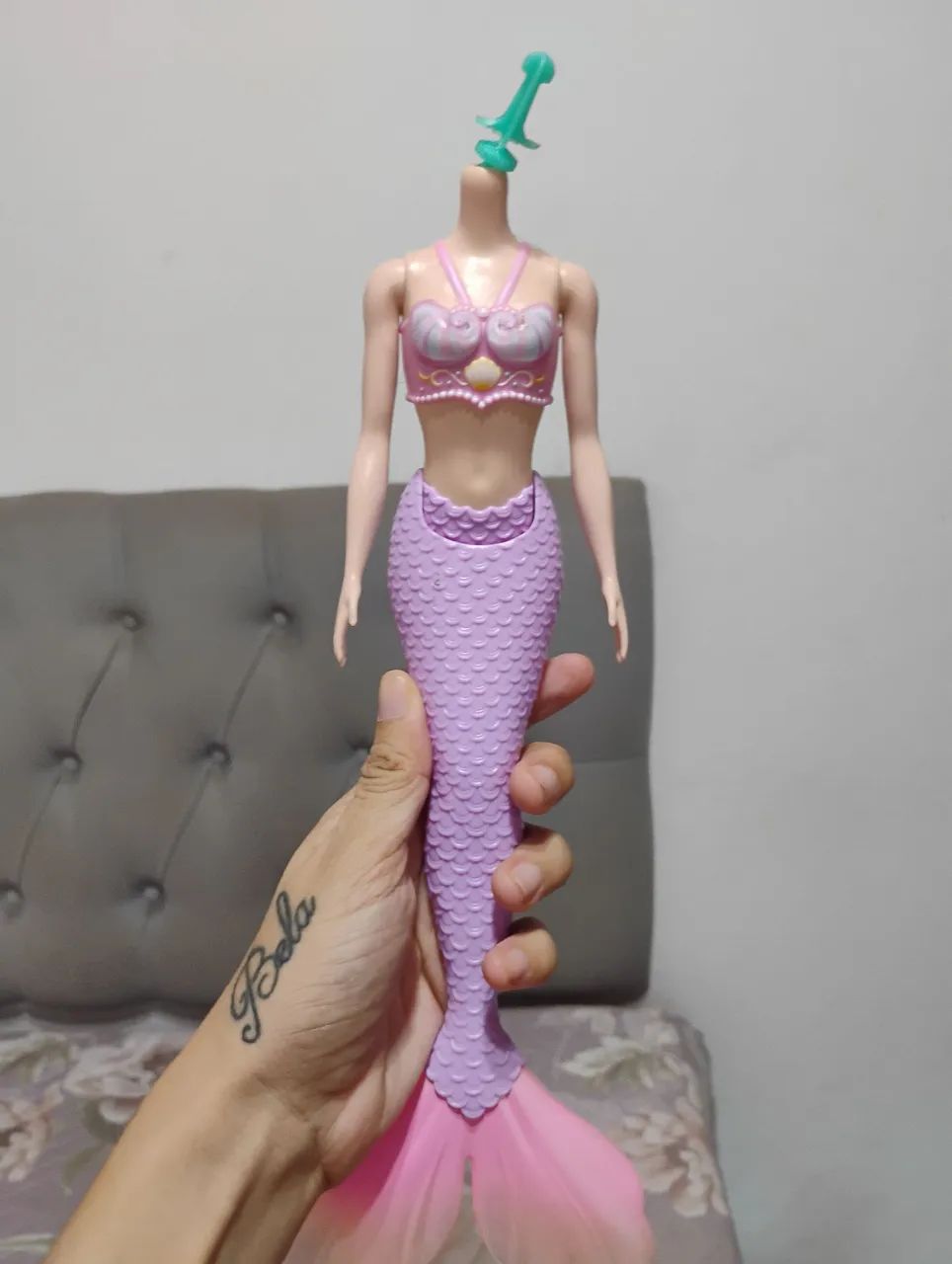 Barbie corpo sereia
