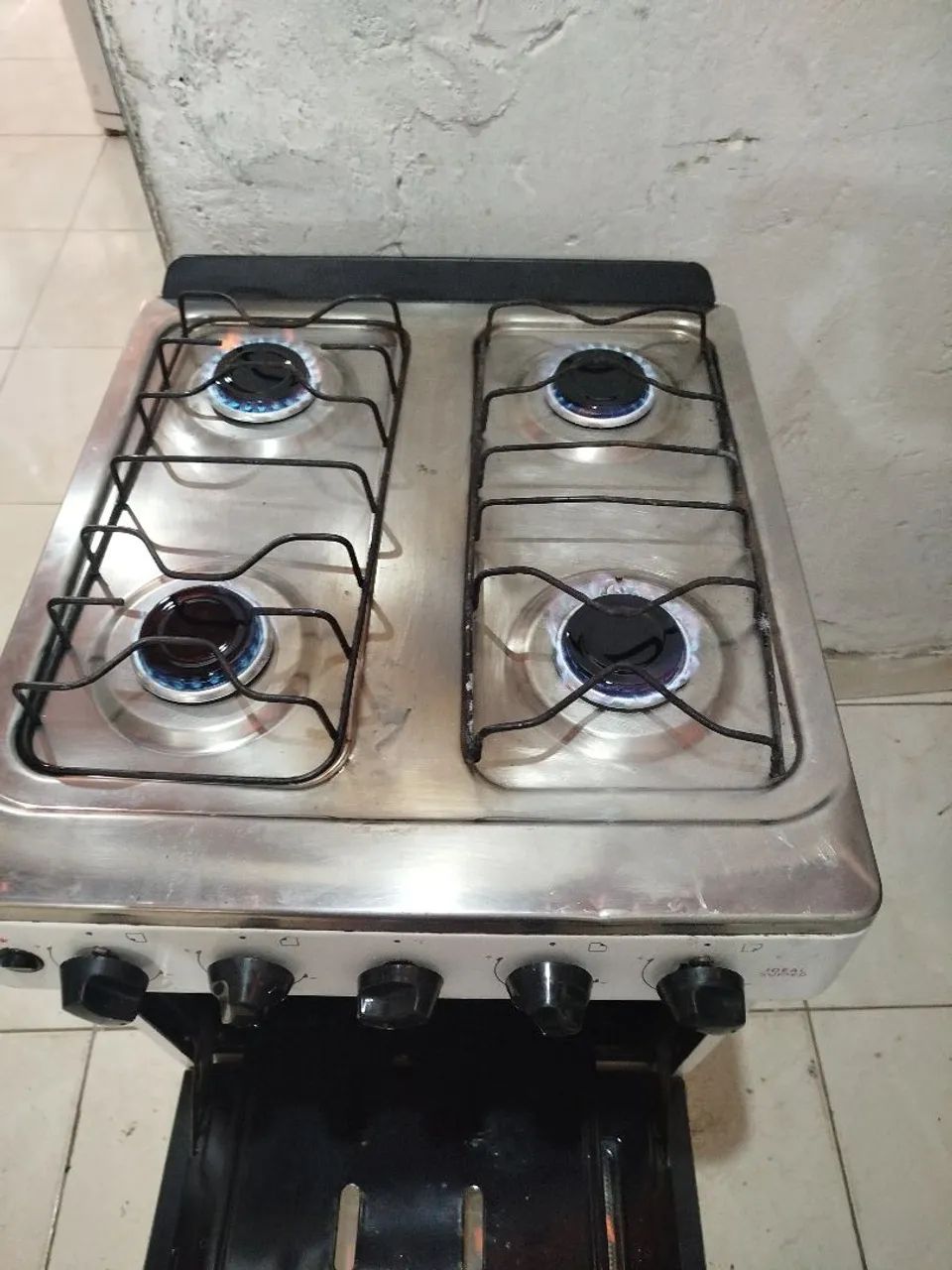 Fogão usado manual ele não e novo  - Foto 4