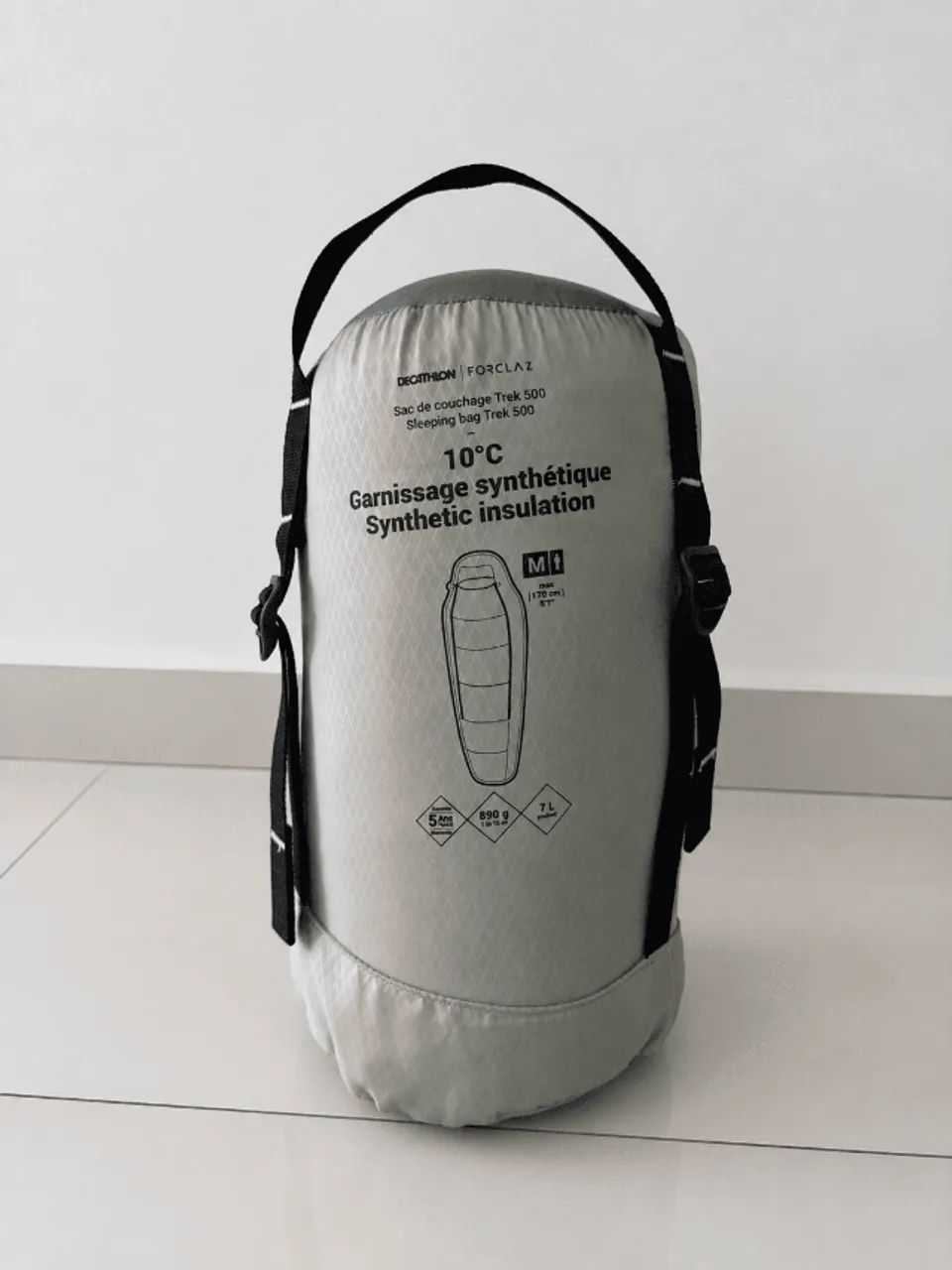 Saco de dormir para 10oC - Tamanho M