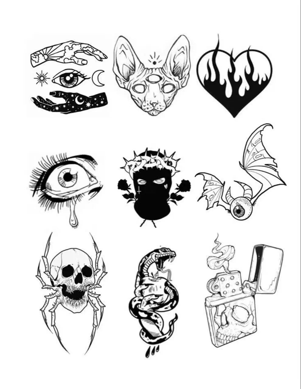 Tatuagem flash mini  - Foto 5