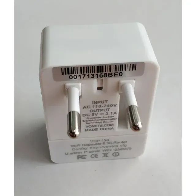 Vonets VRP150 Mini Router 3G com função repetidora - Foto 5