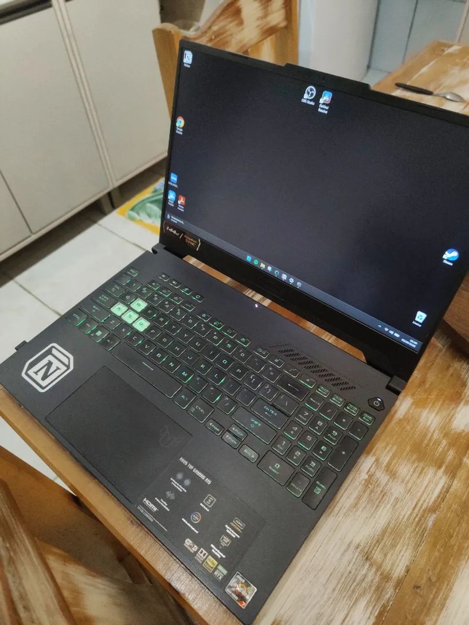 ASUS TUF Gaming A15 / Ryzen 7, RTX 3050 e 16 GB DDR5 - Foto 2