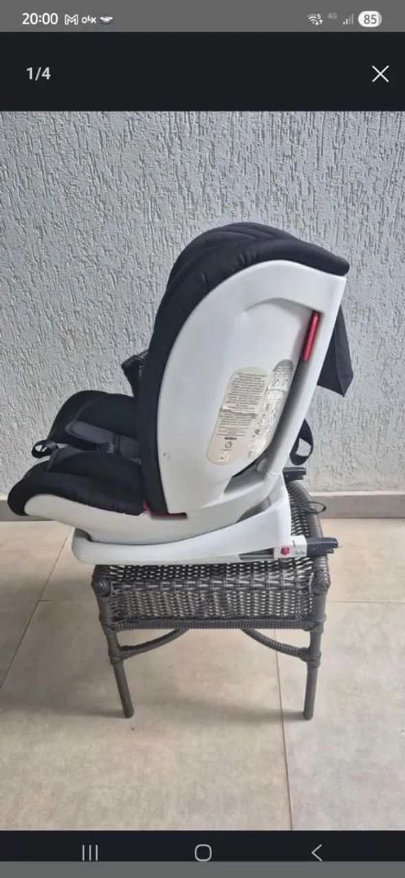 CADEIRINHA DZIECO PARA CARRO, RECLINÁVEL E COM ISOFIX - Foto 3