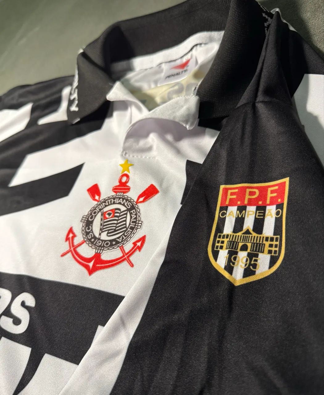 Camisa Corinthians 1996 - Ted Lapidus - Retrô - Foto 3
