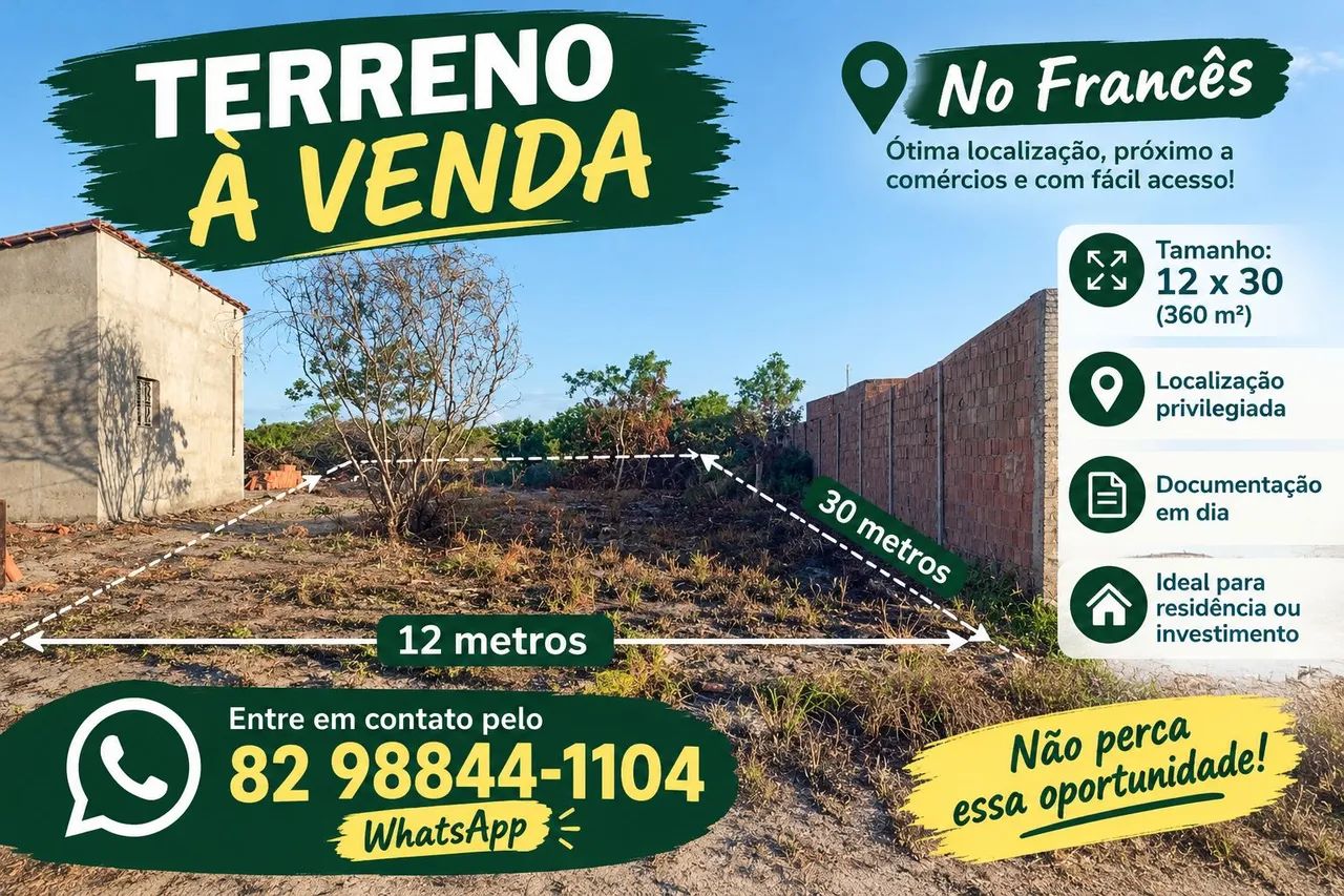 Terreno no Francês 