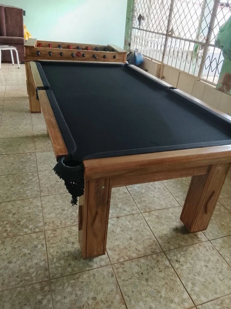 Mesa d sinuca 220x120 2,890 avista direto da fábrica  - Foto 5