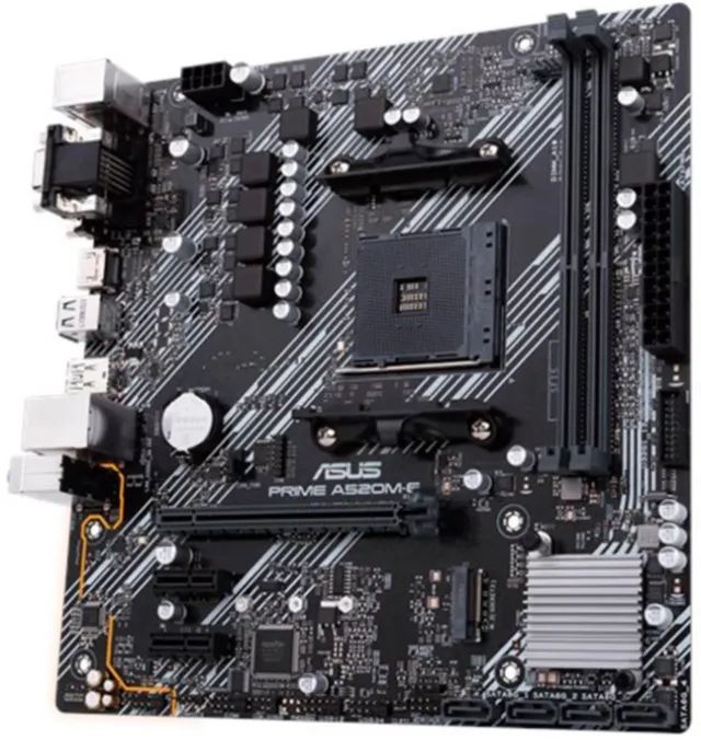 Placa Mae Asus PRIME A520M-E DDR4 Socket AM4 - Foto 2