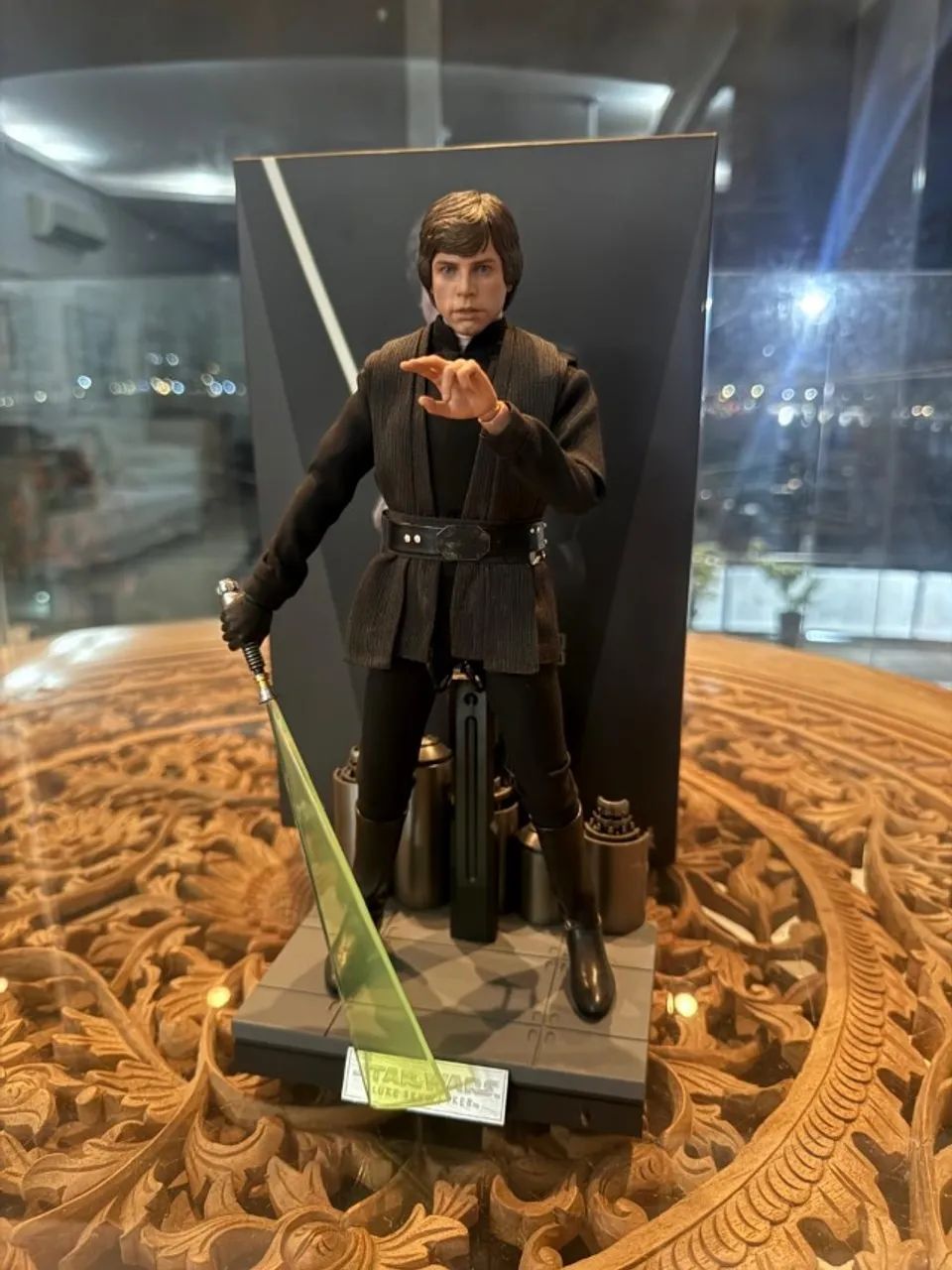 1/6  Hot Toys Luke Skywalker Star Wars Boneco (Usado) - Foto 3