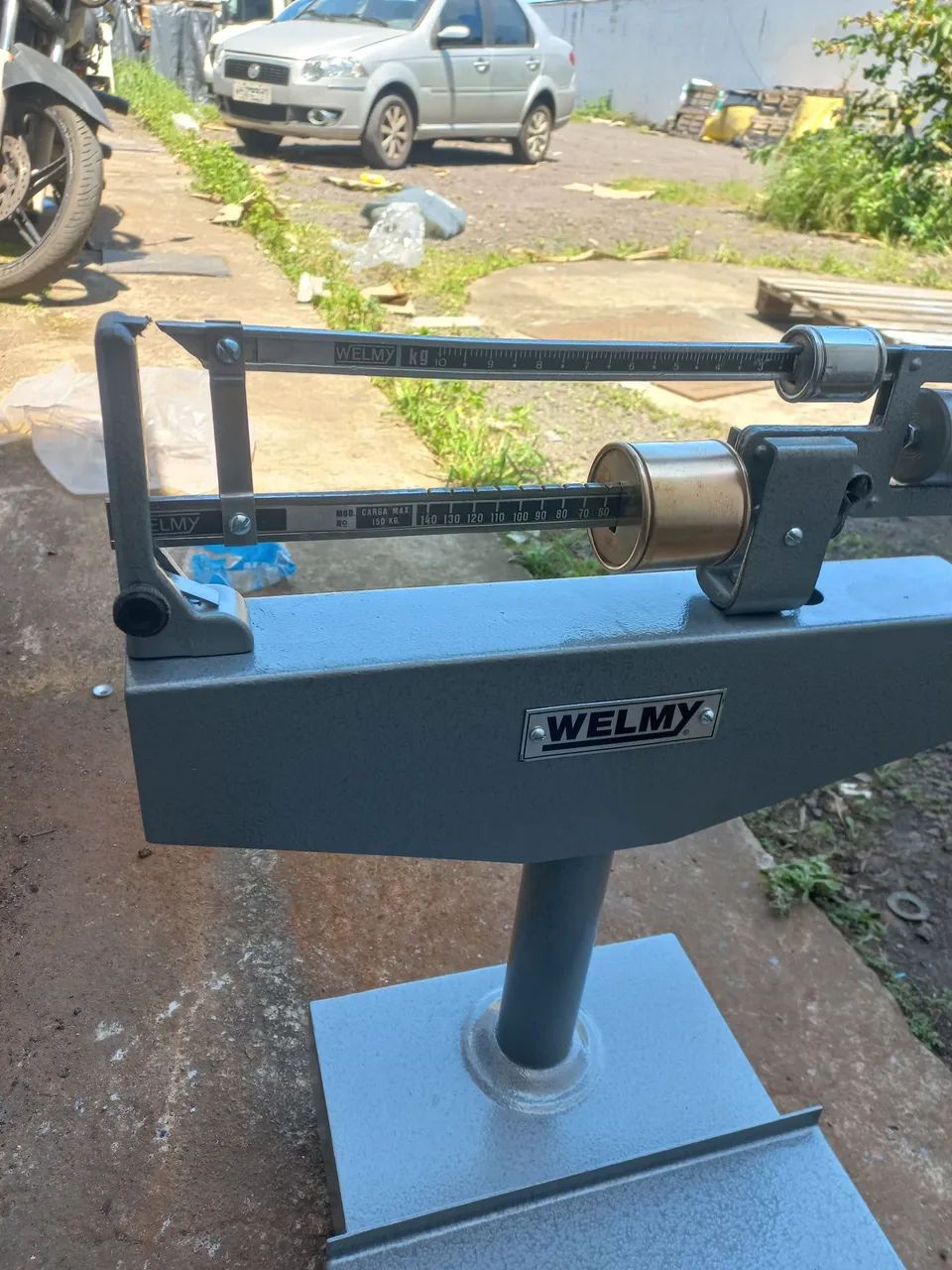 Balança welmy 150 kg  - Foto 4