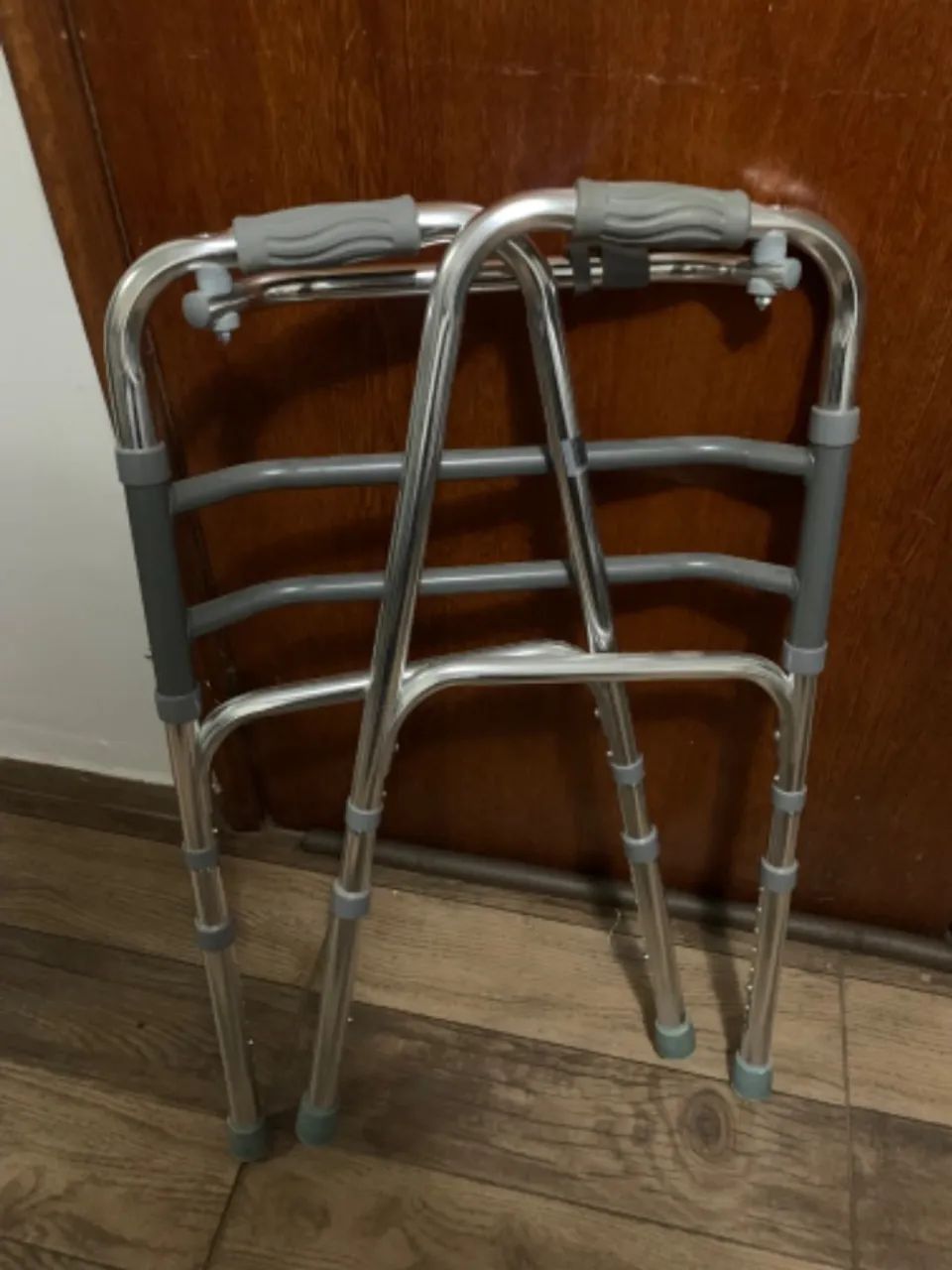 Andador Dobrável fixo, aço inox  - Foto 4