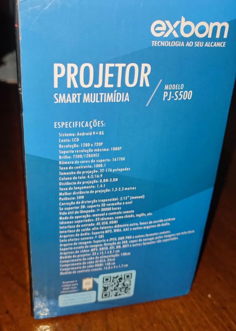 Projetor Led EXBOM PJ - S500 - Foto 2