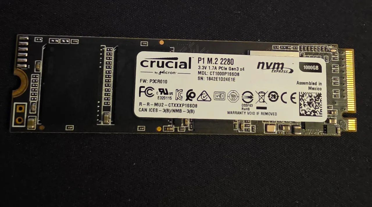 SSD 1TB M.2 NVMe 2280