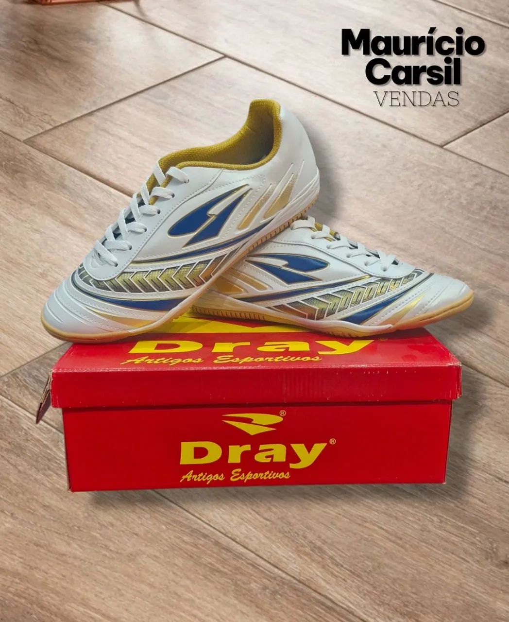 Chuteira DRAY N° 42 (FUTSAL) - Calçados Esportivos - Jardim Helga