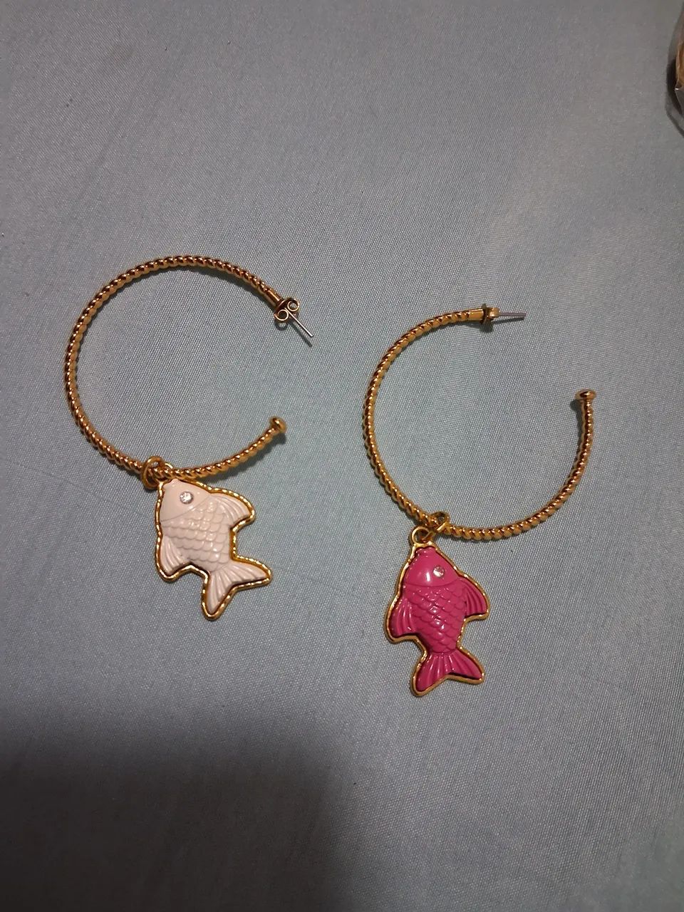 Colar e argola peixes bijoux - Foto 2