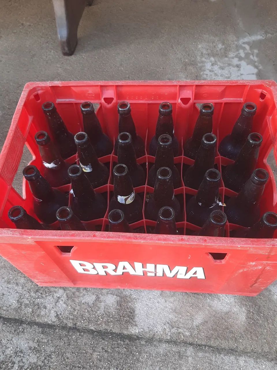 Vasilhame (cascos) de cerveja de 600ml