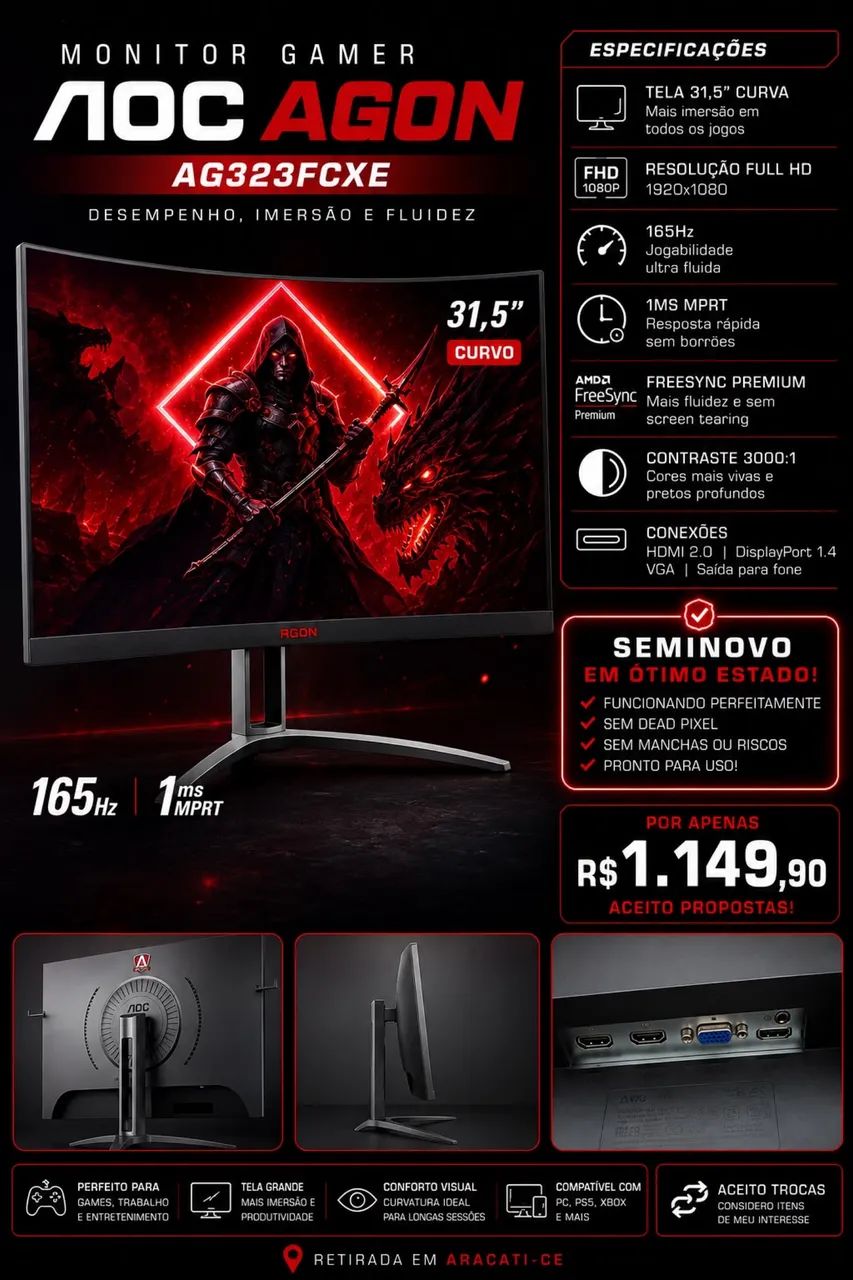 Monitor gamer 