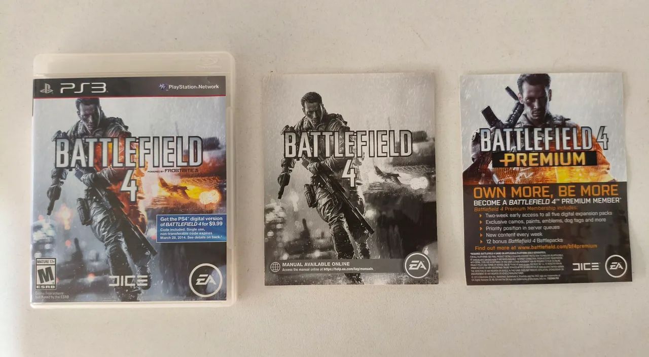 Jogo Battlefield 4 original PS3 