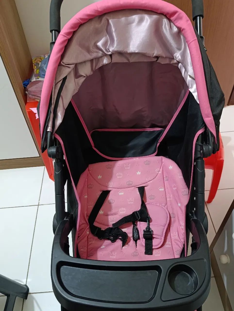 Carrinho com bebê conforto  - Foto 2