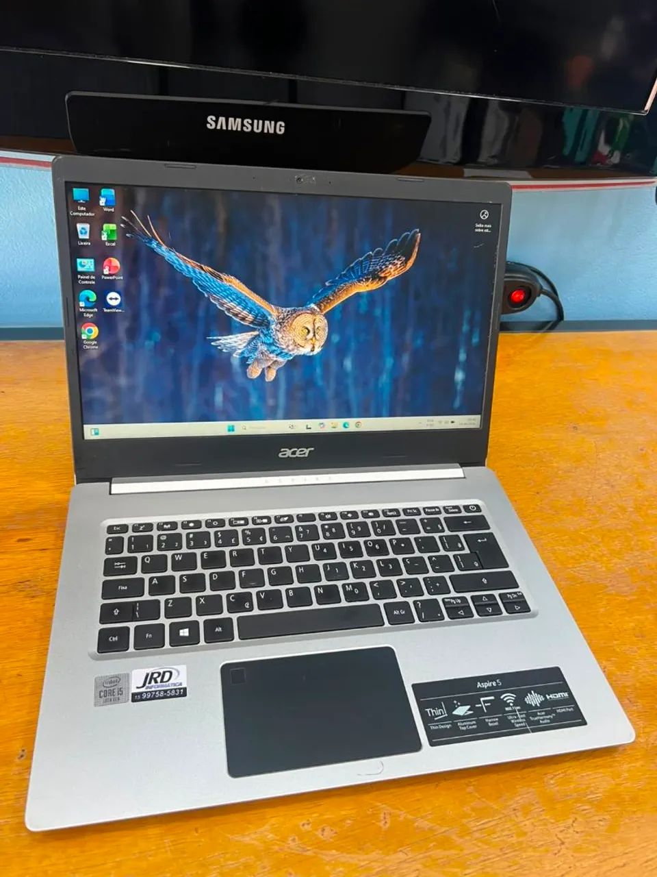 Notebook acer semi-novo 