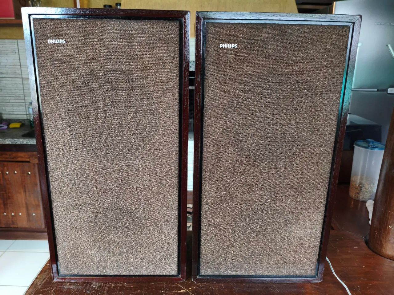 Caixas de som vintage Philips 