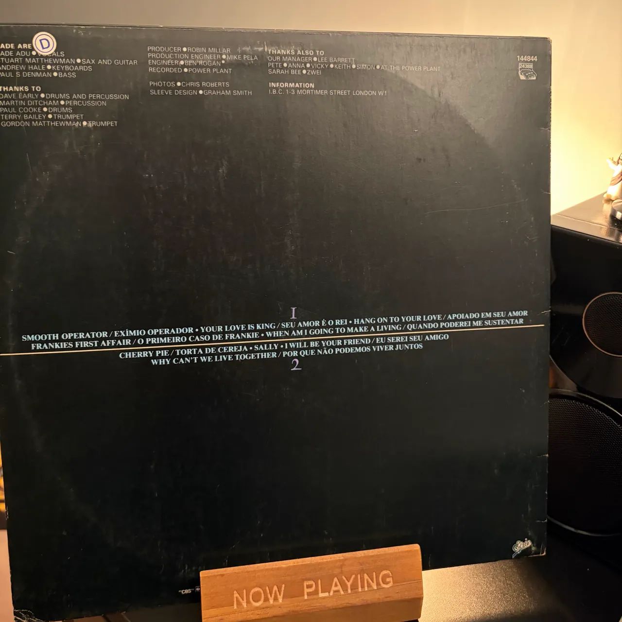Sade Diamond  Life disco de vinil lp - Foto 2