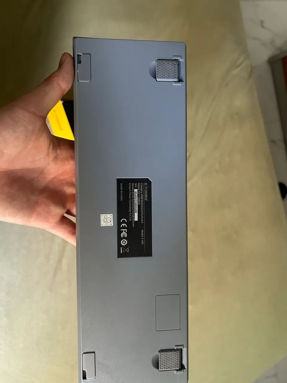 Teclado mecânico  E-YOOSO Z-686  - Foto 5