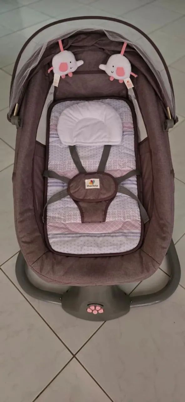 Cadeira de balanço elétrica para bebê  - Foto 4