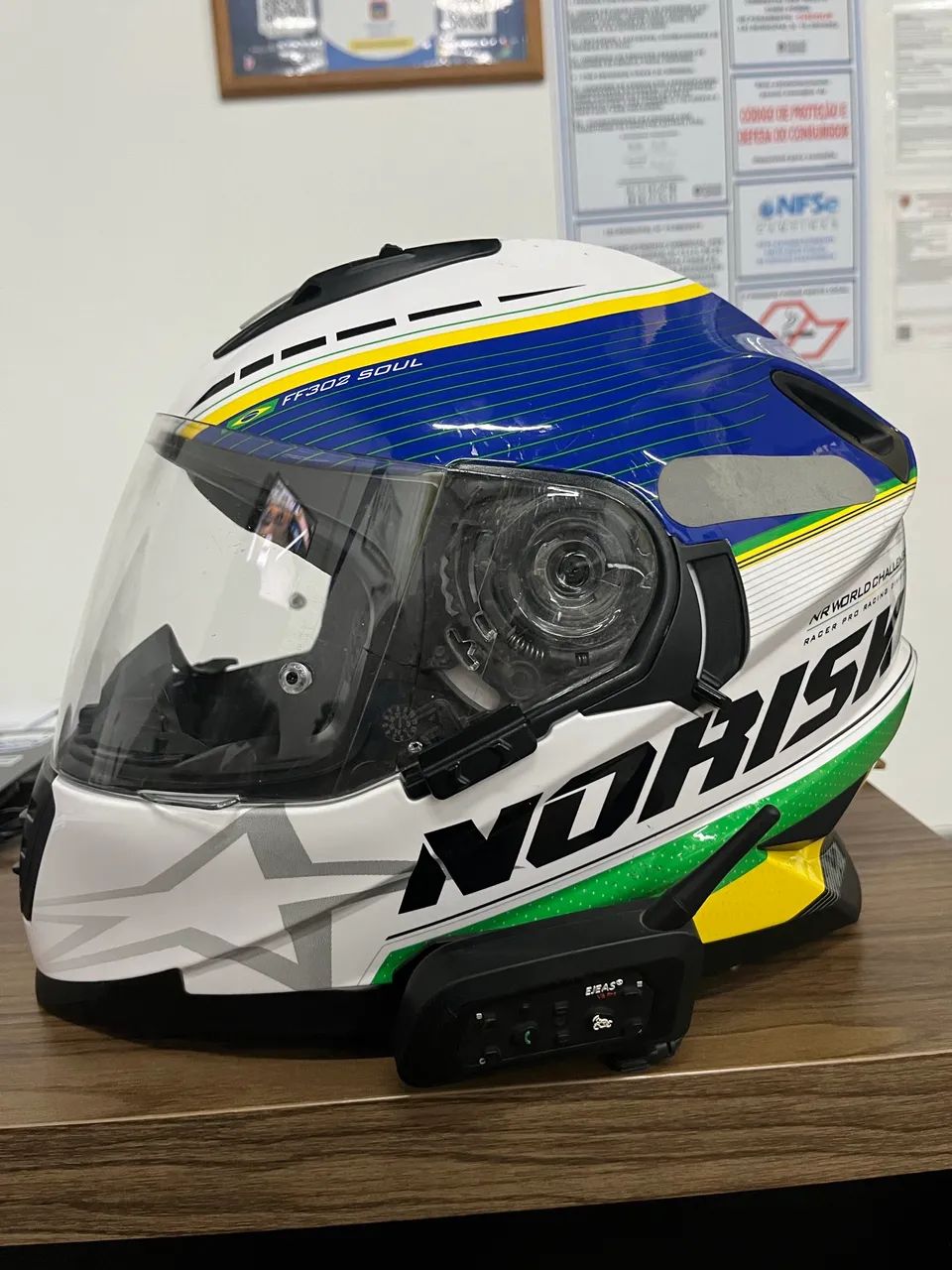 Capacete Norisk N?58 - Foto 2