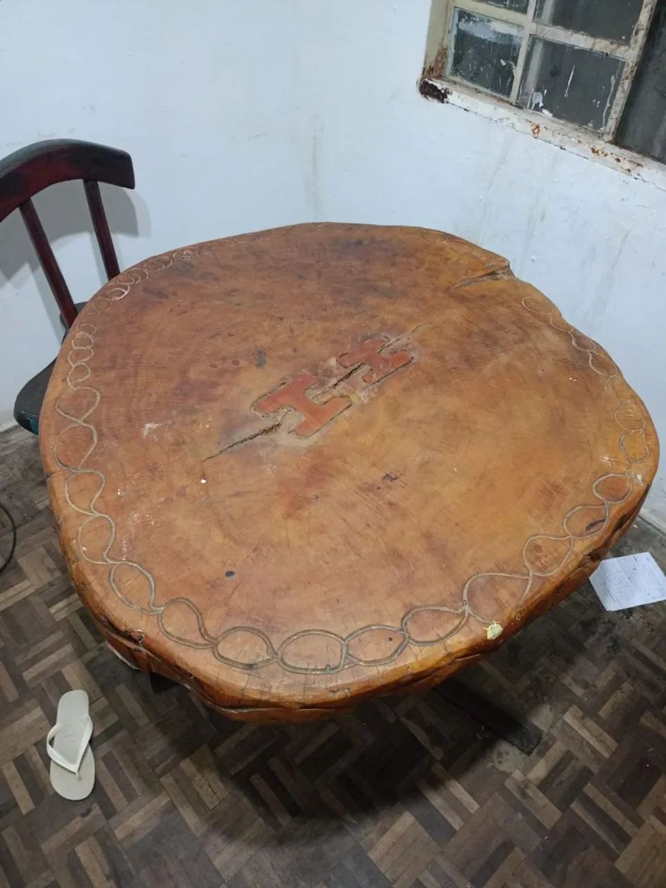 Mesa rústica 