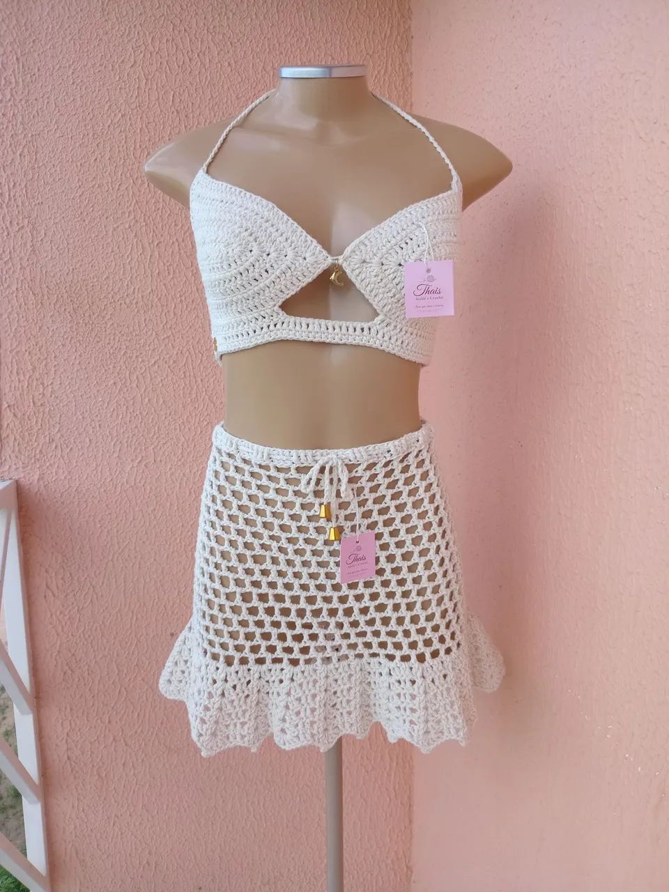 Conjunto maré  em crochê   - Foto 2