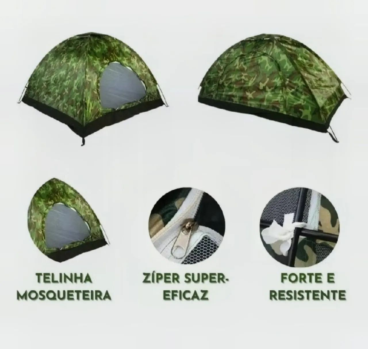Barraca 6 lugares camuflada - Foto 3