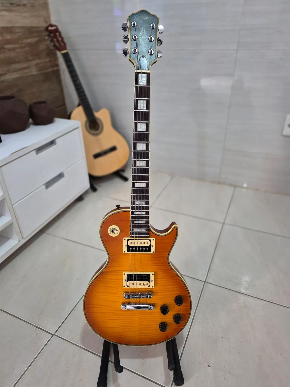 GUITARRA LESPAUL CONDOR (EXTRA) venda e troca. - Foto 2