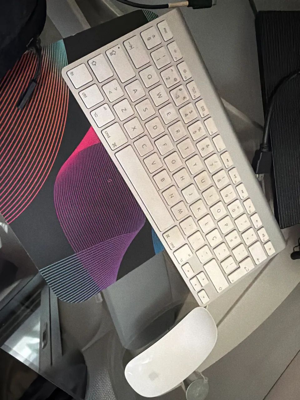 Kit Magic Mouse and keyboard, teclado e mouse originais Apple. 