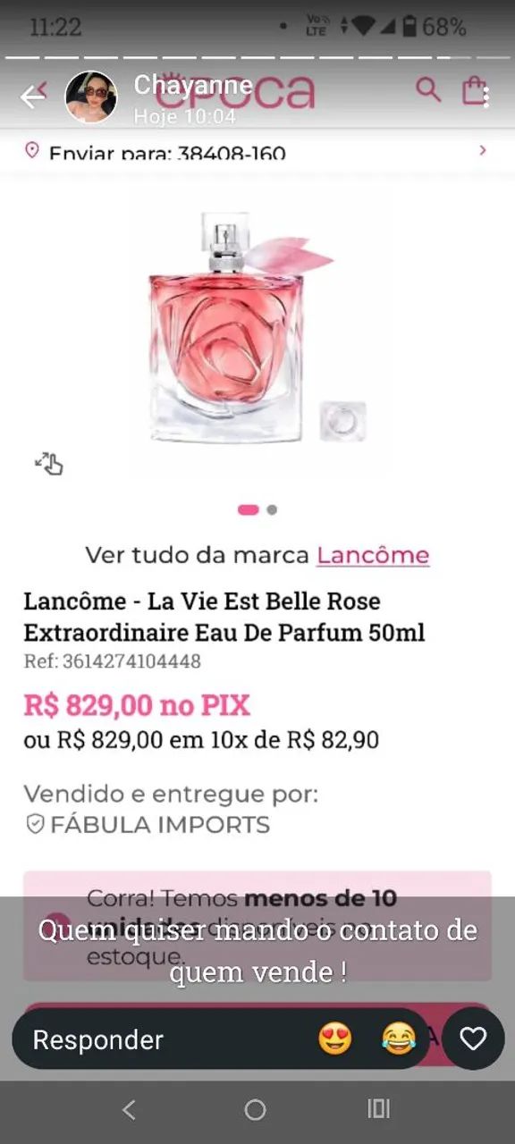 PERFUME IMPORTADO ORIGINAL 50 ML - Foto 2