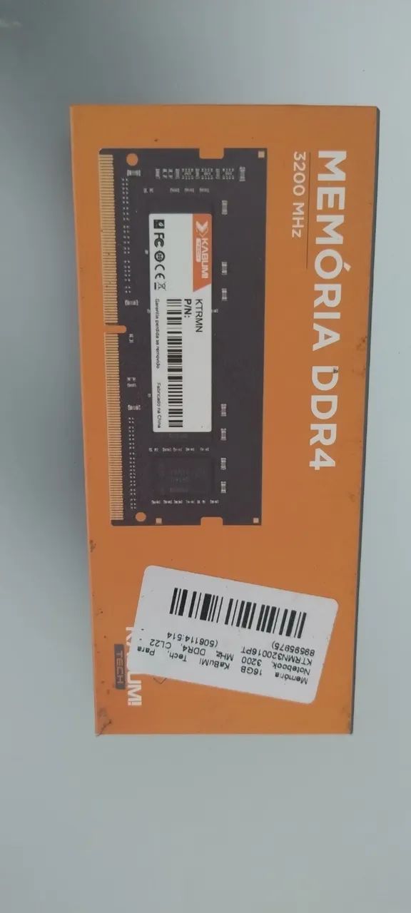 Memória Ram 16gb Ddr4 3200mhz - Kabum Tech - Foto 2
