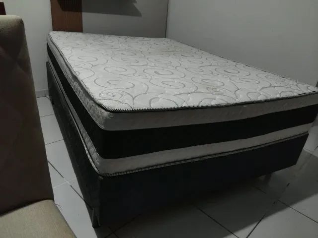 Cama Box + colchão de casal