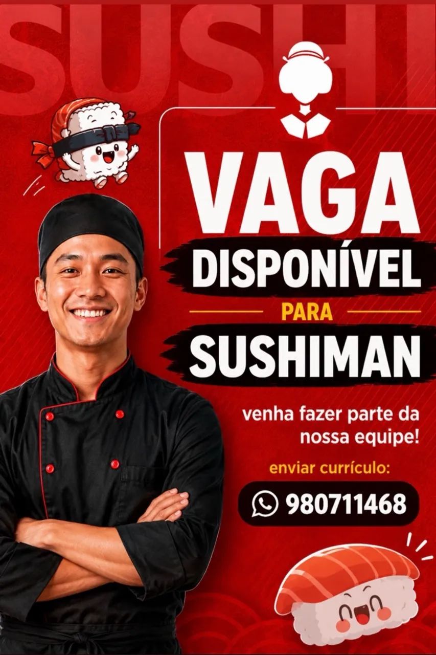 EMPREGO DISPONÍVEL 