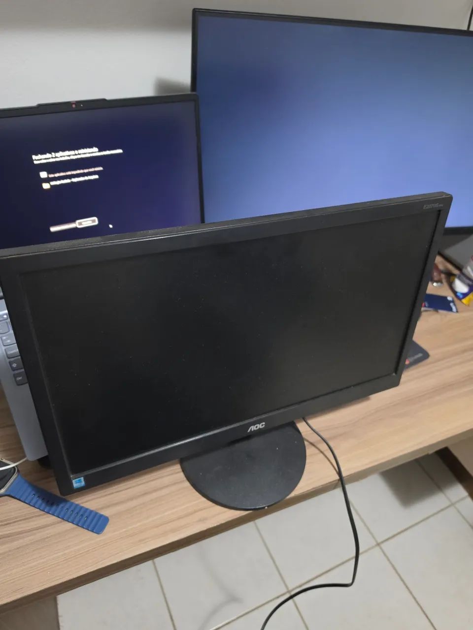 Monitor AOC Led 19,5" escritório 