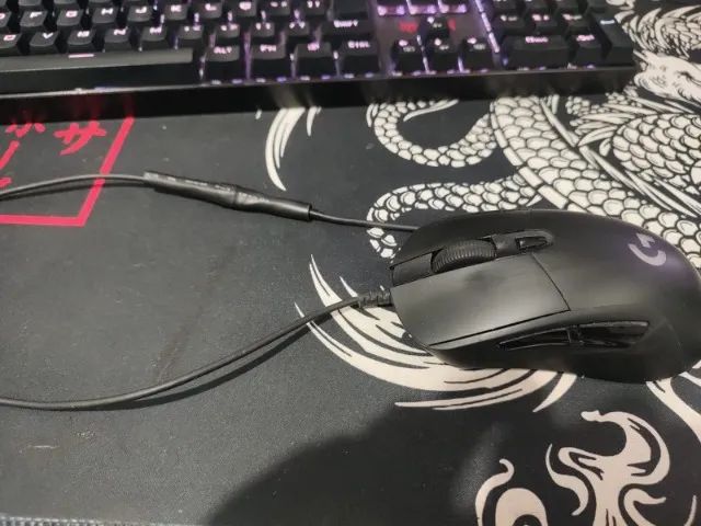 MOUSE G403 COM MOUSE BUNGEE DE BRINDE - Foto 2