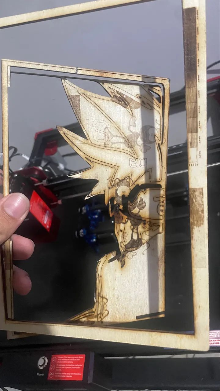 Vendo ou troco Gravadora/corte a laser ALGOLASER Nova! - Foto 3